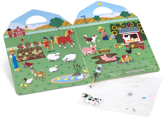 Melissa & Doug Puffy Sticker Farm 3-6Y — BambiniJO Jordan