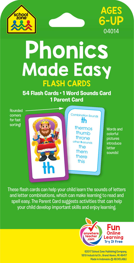 Phonics Made Easy - Flash Cards — BambiniJO Jordan
