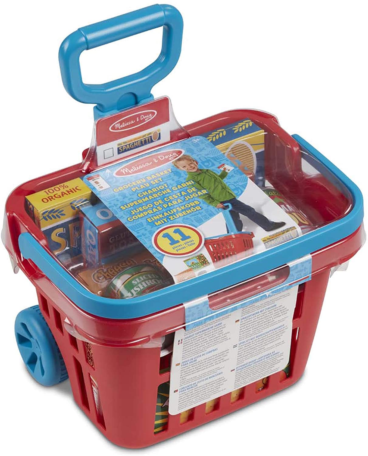 Melissa & Doug - ROLLING GROCERY BASKET - BambiniJO | Buy Online | Jordan