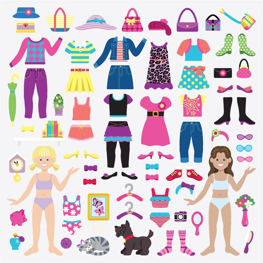 Melissa & Doug Puffy Sticker Dress-Up 3-6Y — BambiniJO Jordan