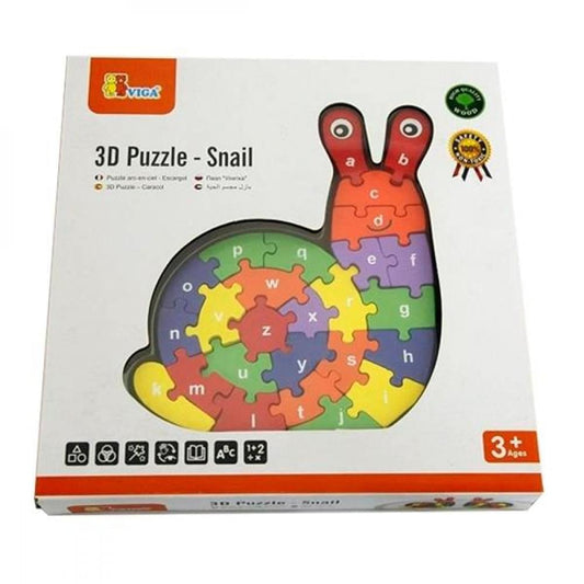 3D PUZZLE - SNAIL — BambiniJO Jordan