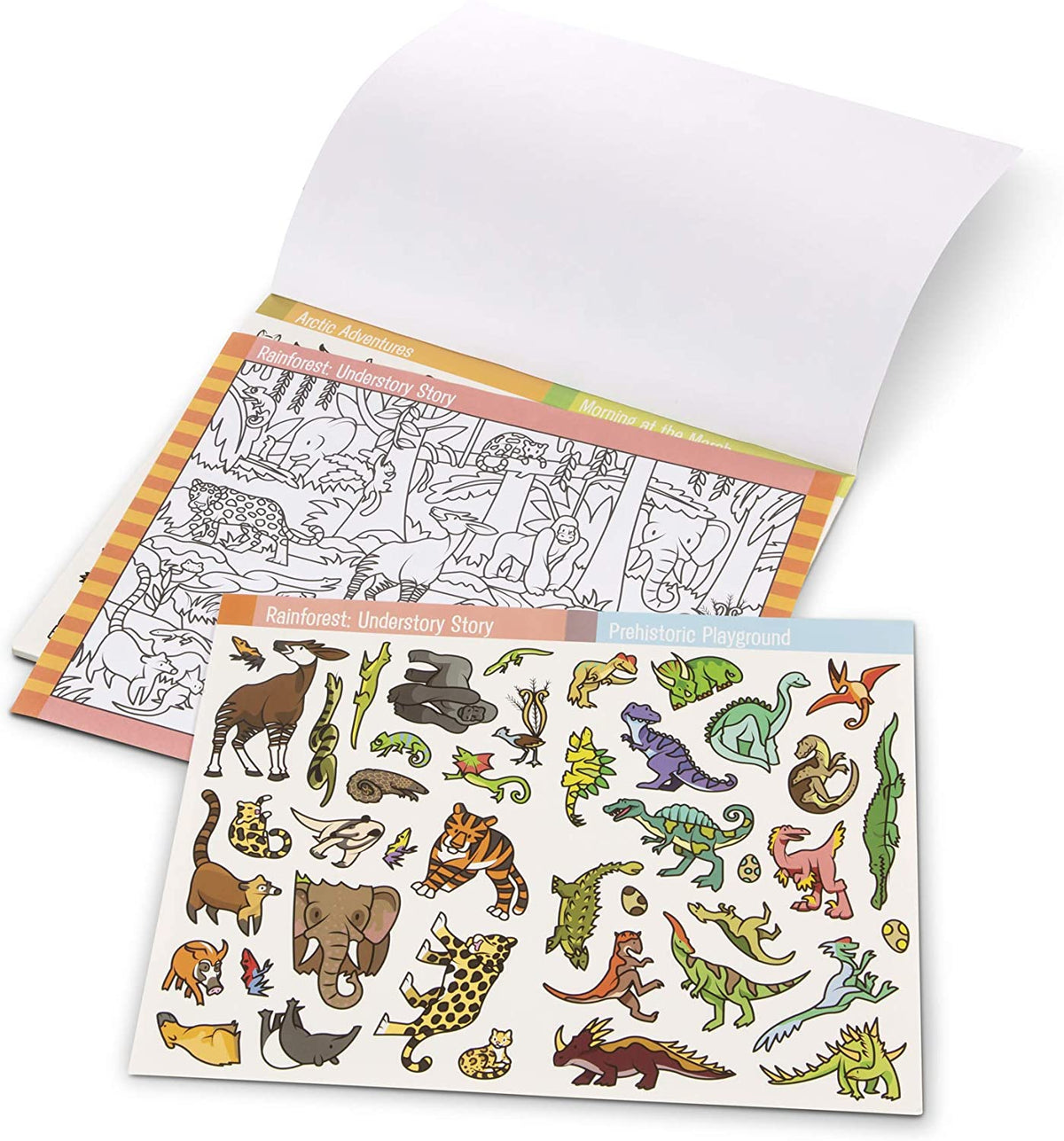Melissa & Doug Seek & Find Sticker Pad Animals 3-6Y — BambiniJO Jordan