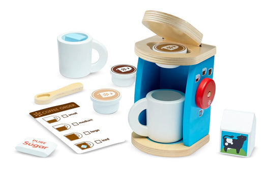 Melissa & Doug Brew & Serve Play Coffee Set 3-6Y — BambiniJO Jordan