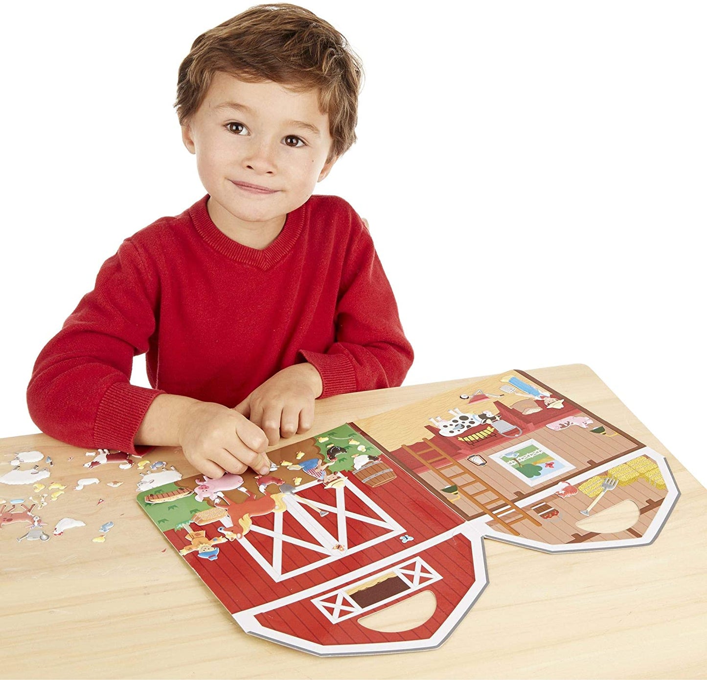 Melissa & Doug Puffy Sticker FARM - BambiniJO | Buy Online | Jordan