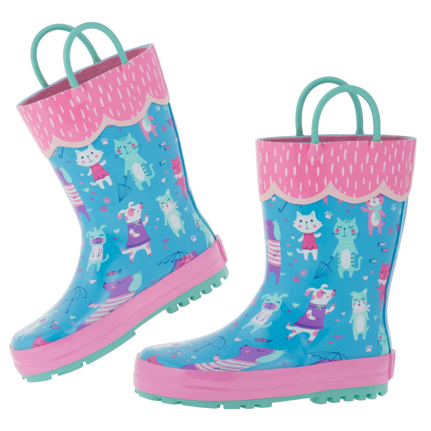 Stephen Joseph - AOP Rainboots Cat - BambiniJO | Buy Online | Jordan