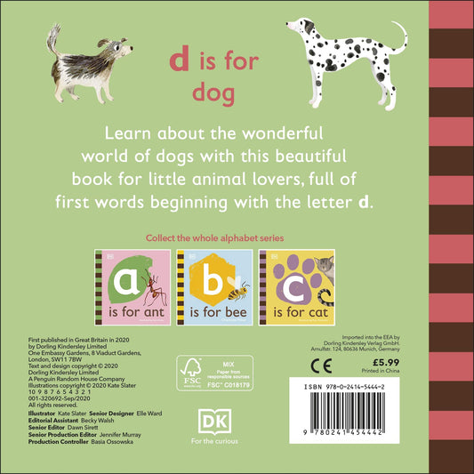 DK - D is for Dog — BambiniJO Jordan