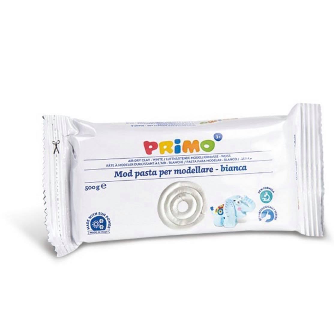 PRIMO WHITE CLAY - 500GR - BambiniJO