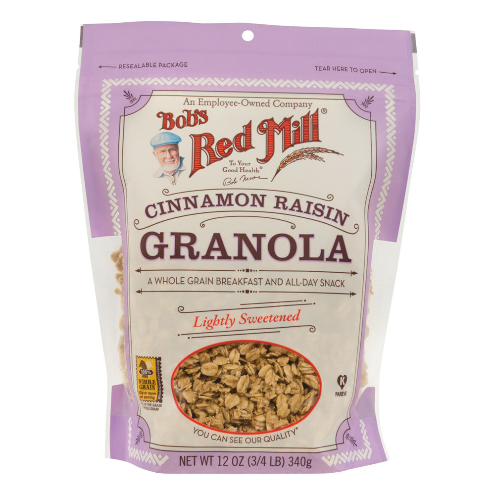 CINNAMON RAISIN GRANOLA (340G) - BambiniJO