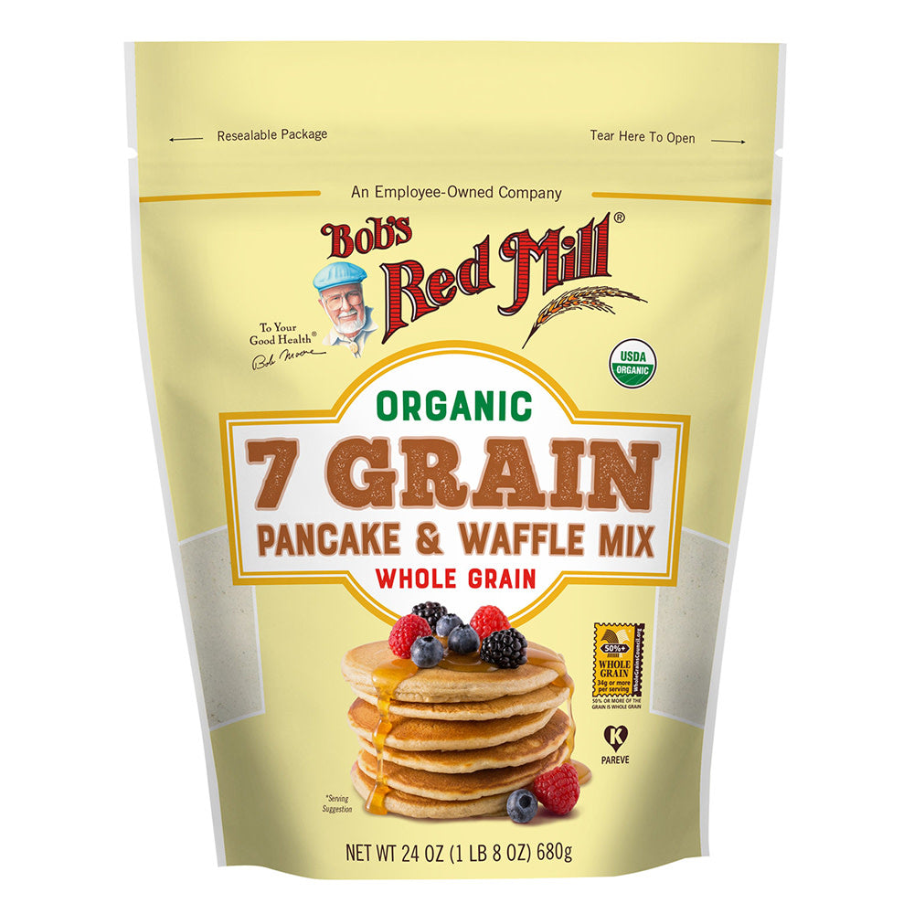 ORGANIC 7 GRAIN PANCAKE MIX (680G) - GLUTEN FREE - BambiniJO