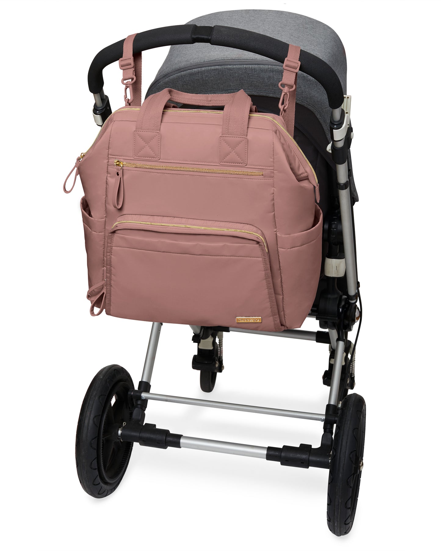 Skip Hop Mainframe Wide Open Diaper Backpack, Dusty Rose - BambiniJO | Buy Online | Jordan