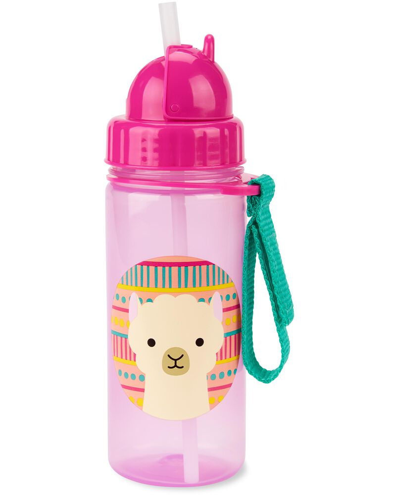 Zoo Straw Bottle Luna - Llama - 384.5ml - BambiniJO