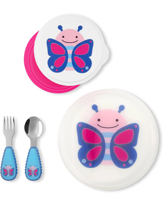 Skip Hop Zoo Table Ready Mealtime Set Butterfly — BambiniJO Jordan