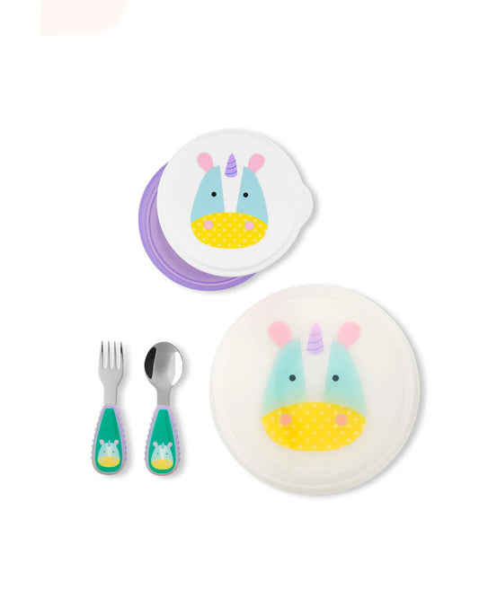 Skip Hop Zoo Table Ready Mealtime Set Unicorn — BambiniJO Jordan