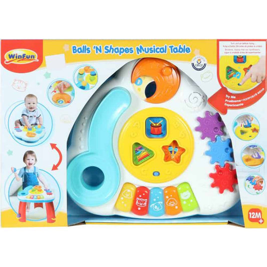 Balls n Shapes Musical Table — BambiniJO Jordan