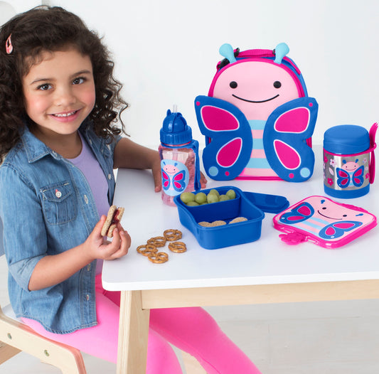 Zoo Lunch Kit Blossom - Butterfly - BambiniJO
