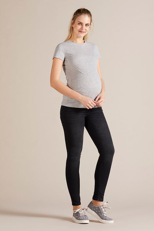 Skinny Black Maternity Jeans - Size 42 — BambiniJO Jordan