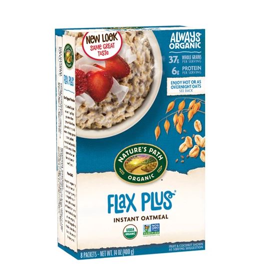 ORGANIC HOT CEREAL POUCH FLAX NOATS CEREAL (400G) - BambiniJO