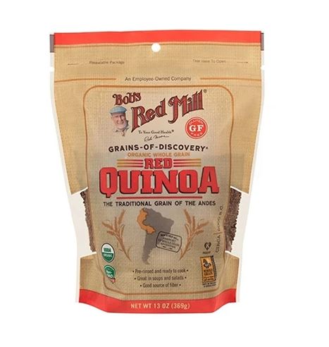 ORGANIC GLUTEN FREE RED QUINOA (369G) - BambiniJO