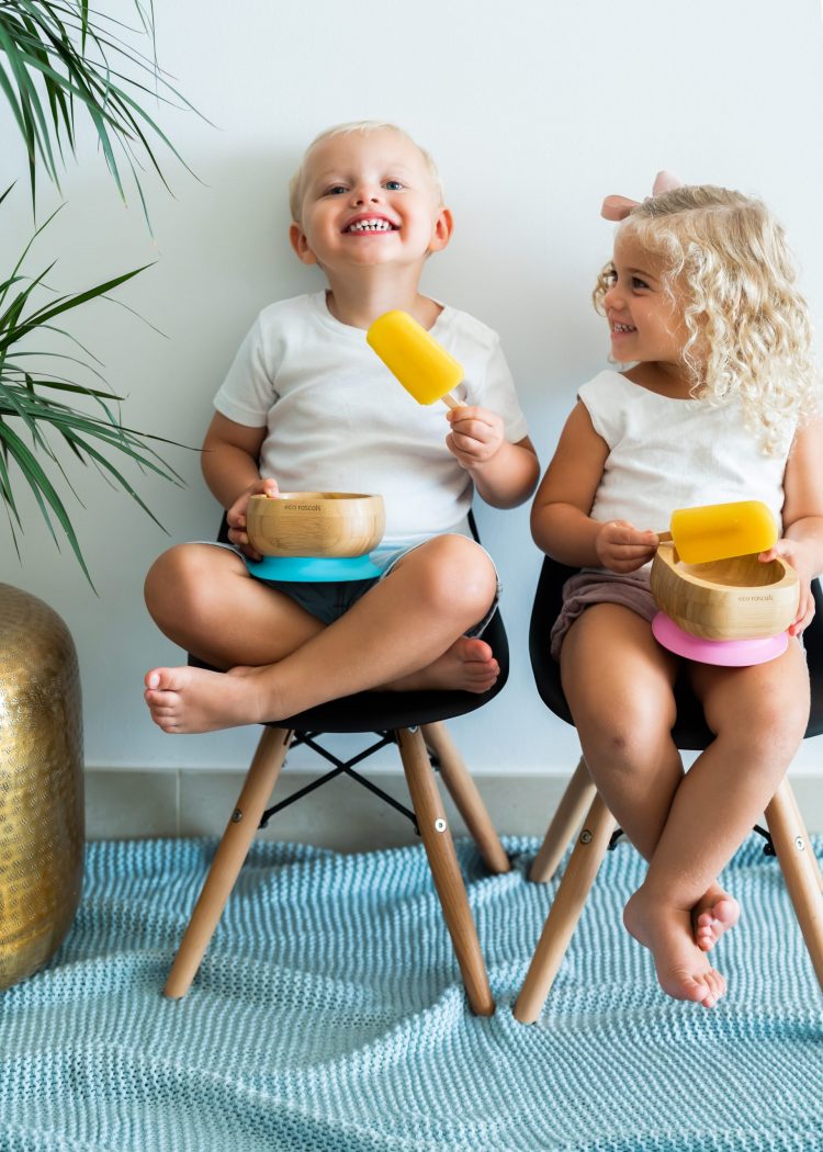 Eco Rascals - Bamboo Suction Bowl With Spoons - BambiniJO | Buy Online | Jordan