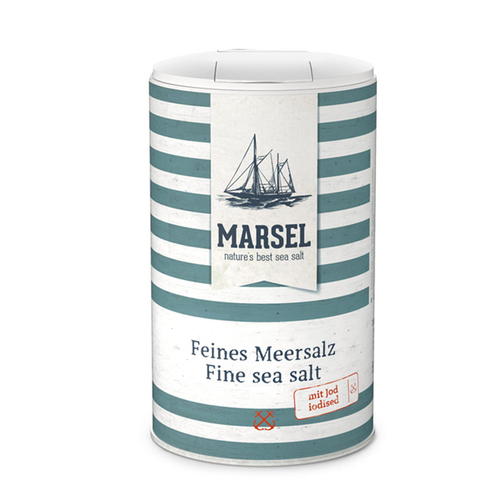 FINE IODIZED SEA SALT (500G) - BambiniJO