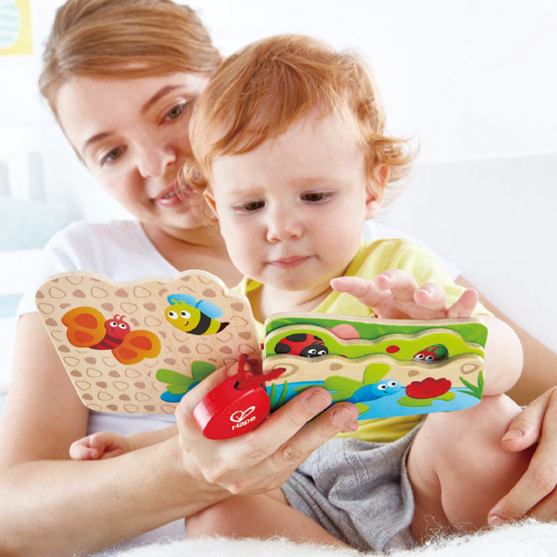 Hape - Baby's Bug Book - BambiniJO | Buy Online | Jordan