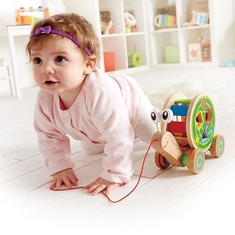 Hape - Walk-A-Long Snail - BambiniJO | Buy Online | Jordan