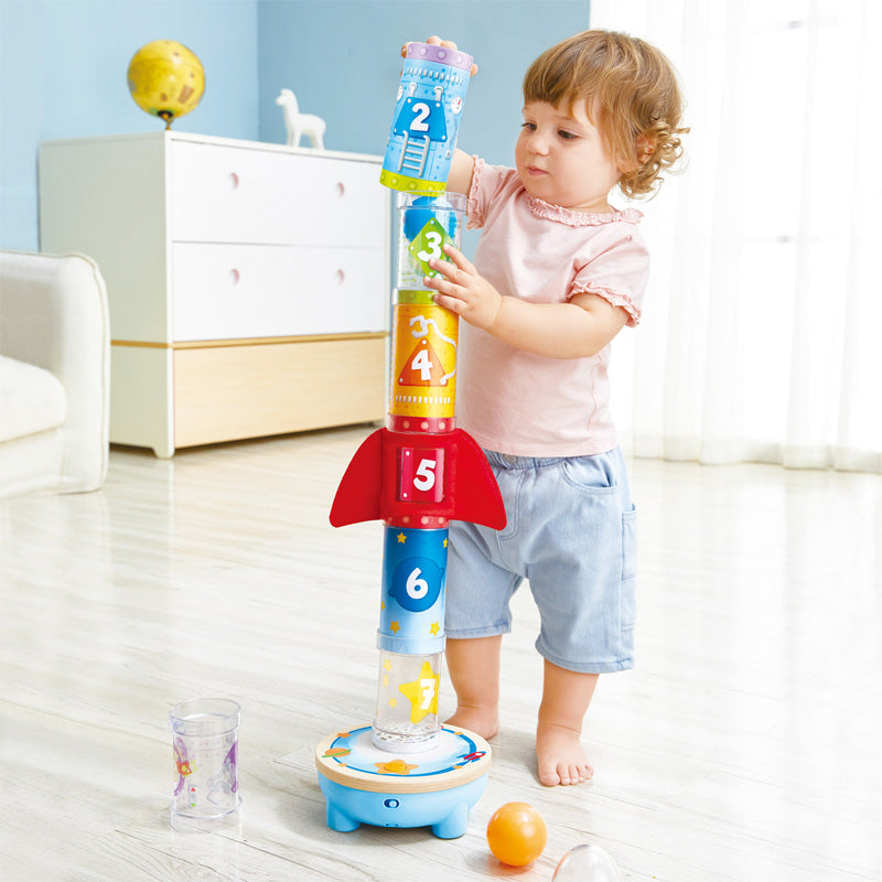 Hape - Rocket Ball Air Stacker - BambiniJO | Buy Online | Jordan