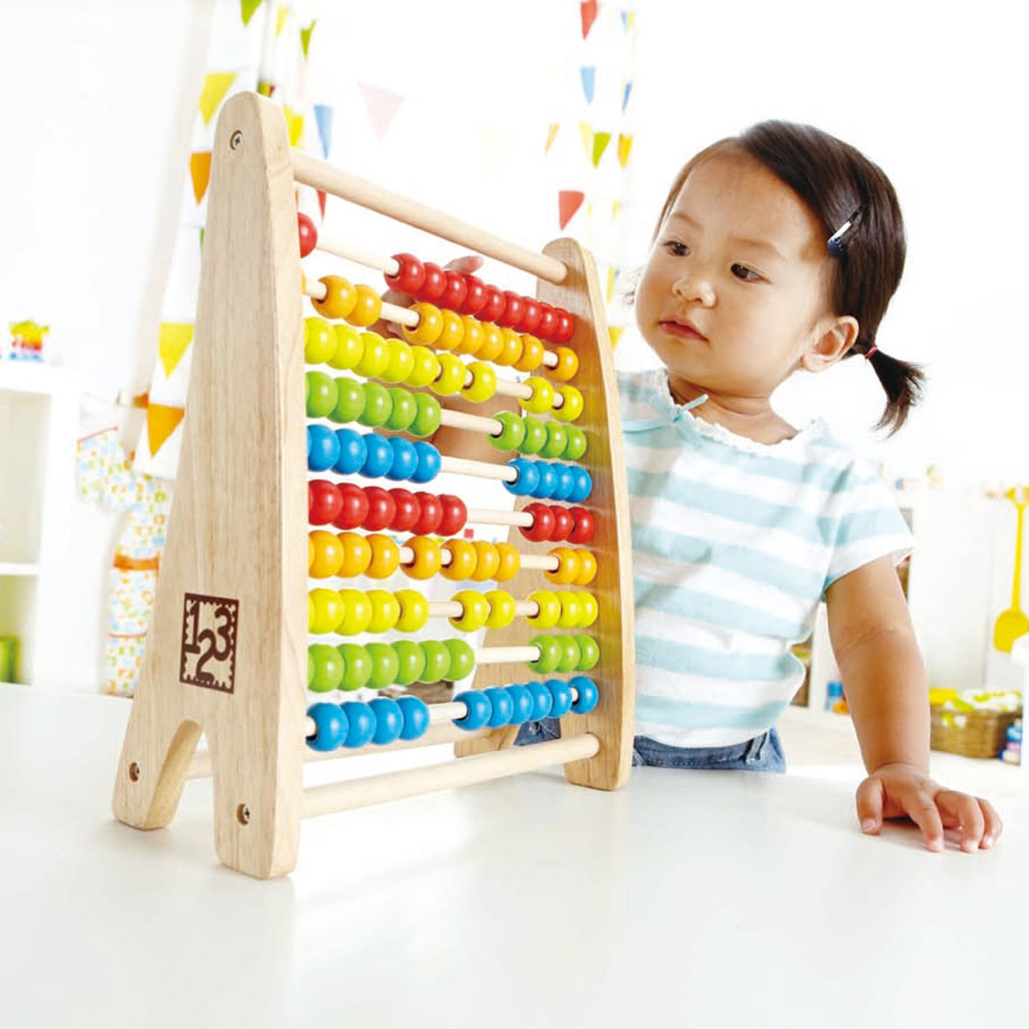 Hape - Rainbow Bead Abacus - BambiniJO | Buy Online | Jordan