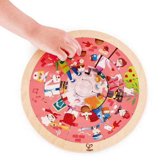 Hape - Jobs Roundabout Puzzle — BambiniJO Jordan