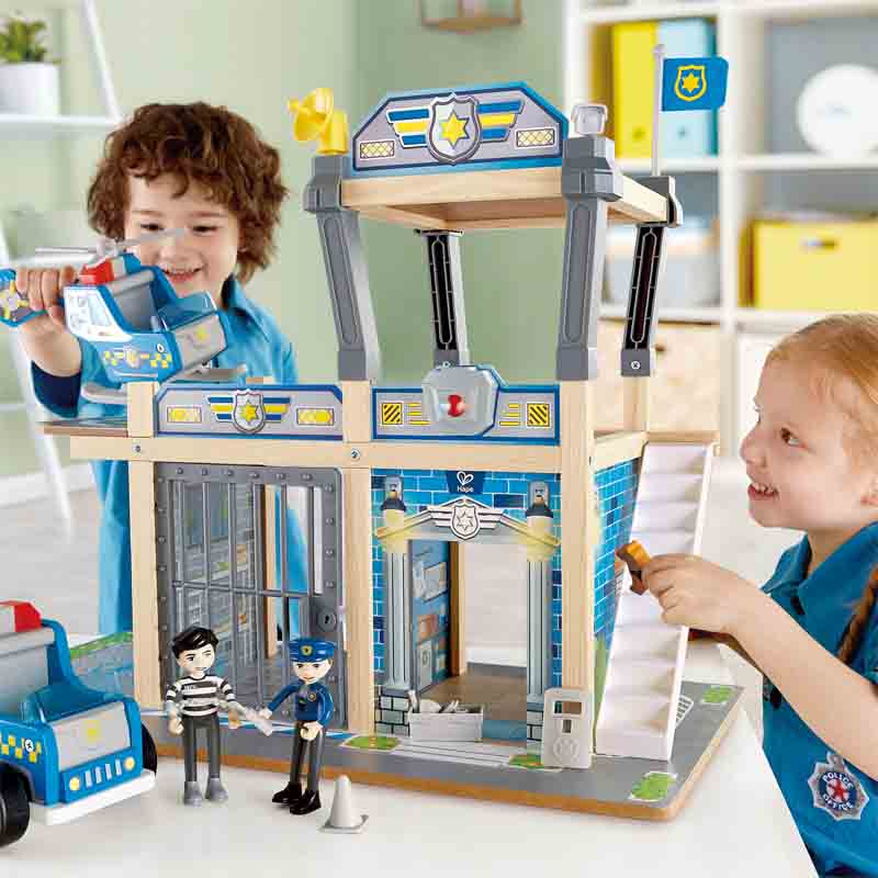 Hape - Metro Police Dept Playset - BambiniJO | Buy Online | Jordan