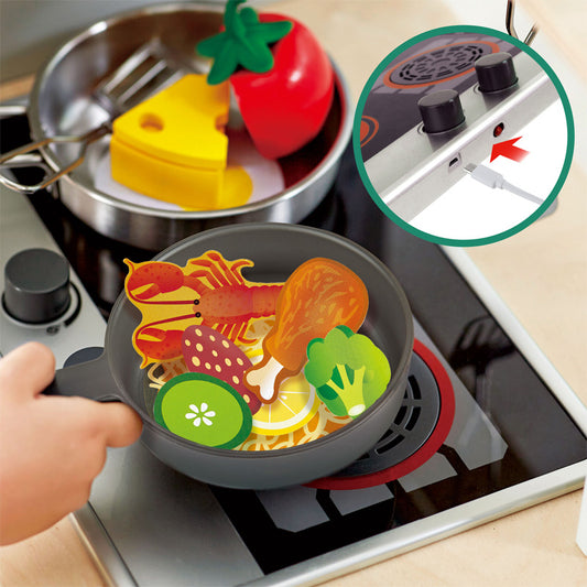 Hape - Deluxe Kitchen with Fan Fryer — BambiniJO Jordan
