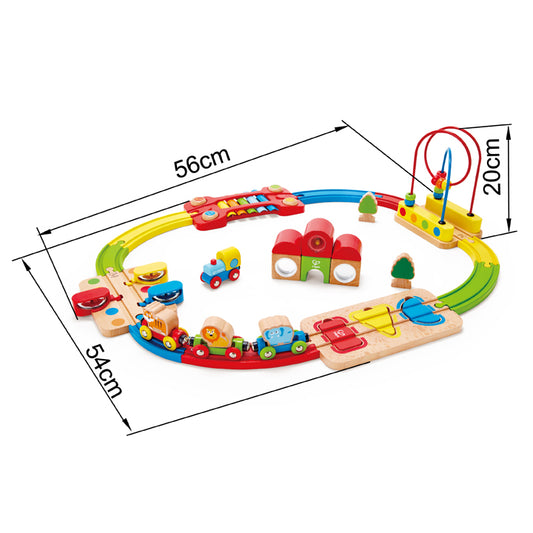 Hape - Rainbow Puzzle Railway — BambiniJO Jordan