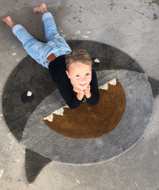 Tapis Petit Shark Rug 110x110cm — BambiniJO Jordan