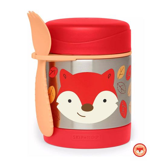 Zoo Insulated Food Jar Ferguson - Fox - BambiniJO