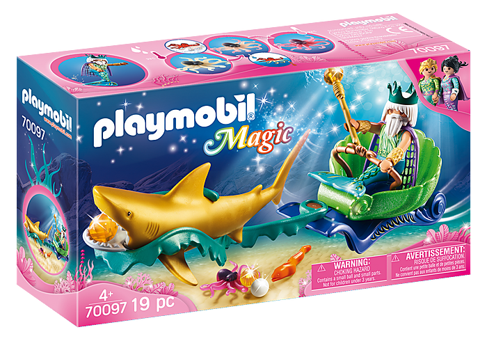 KING OF THE SEA WITH SHARK CARRIAGE 19 PCS - BambiniJO | Buy Online | Jordan