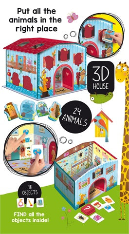 THE BIG HOUSE OF FANTASTIC ANIMALS MONTESSORI 3Y+ - BambiniJO | Buy Online | Jordan