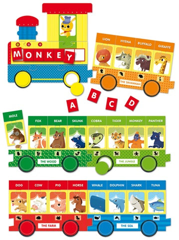 Carotina Plus The Little Train of Animals 3+ — BambiniJO Jordan