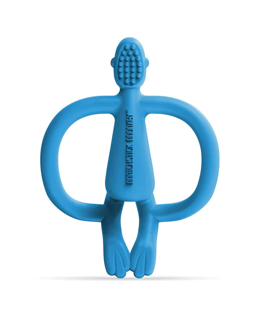 Matchstick Monkey Blue Monkey Teether — BambiniJO Jordan