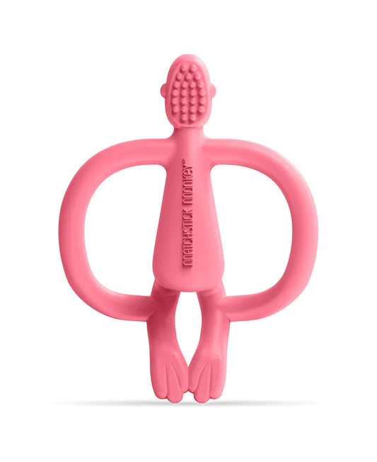 Matchstick Monkey Pink Monkey Teether — BambiniJO Jordan