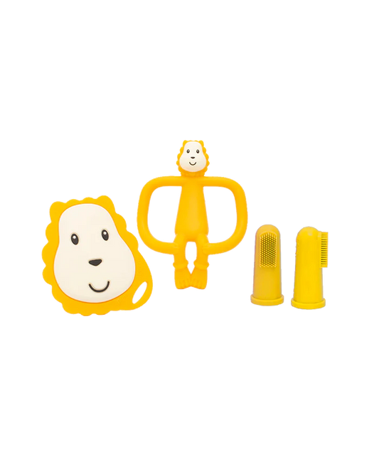 Matchstick Monkey Lion Teething Starter Kit — BambiniJO Jordan