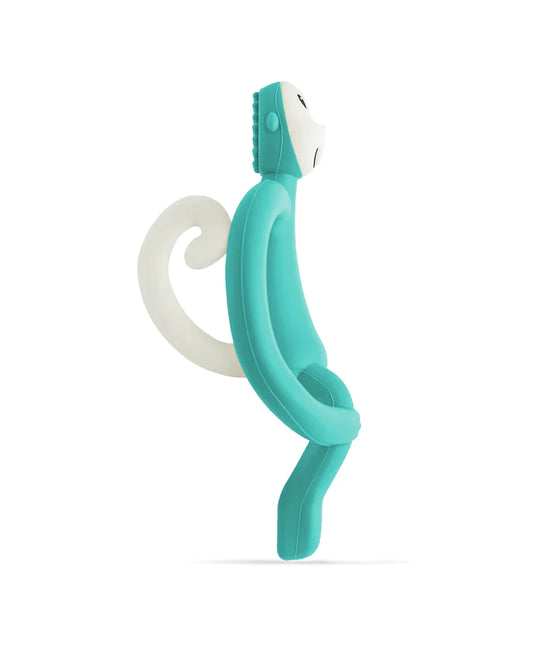 Matchstick Monkey Green Monkey Teether — BambiniJO Jordan