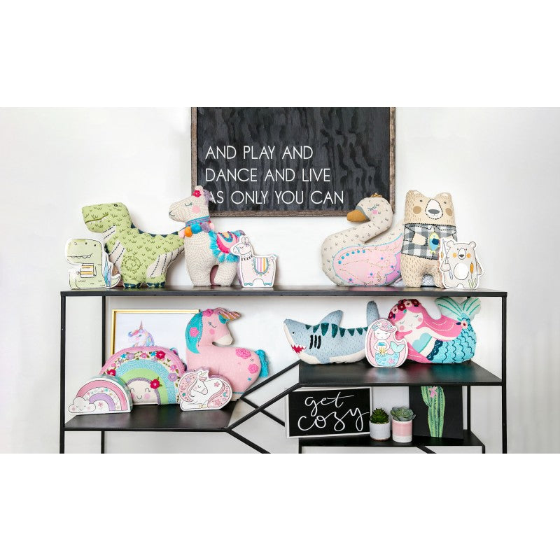 Stephen Joseph | Embroidered Pillow | Unicorn - BambiniJO | Buy Online | Jordan