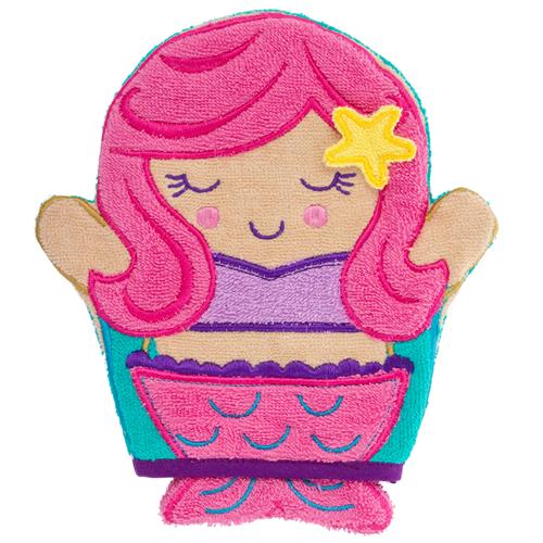 Stephen Joseph - Bath Mitts - Mermaid - BambiniJO | Buy Online | Jordan