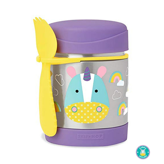 Zoo Insulated Food Jar Eureka - Unicorn - BambiniJO