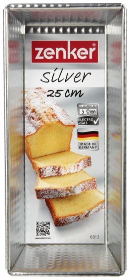 Zenker - Tin Plated Steel Loaf Pan, 25.5X11.5X7 cm