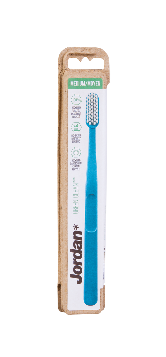Green Clean Adult's Medium Toothbrush — BambiniJO Jordan