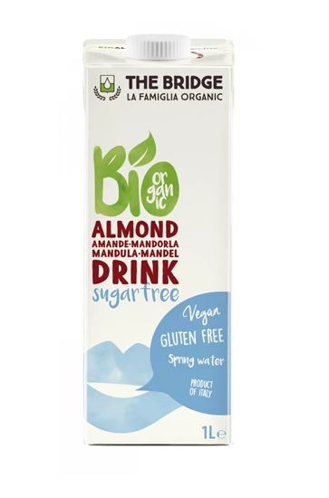 ORGANIC GLUTEN FREE SUGAR FREE ALMOND DRINK (1L) - BambiniJO