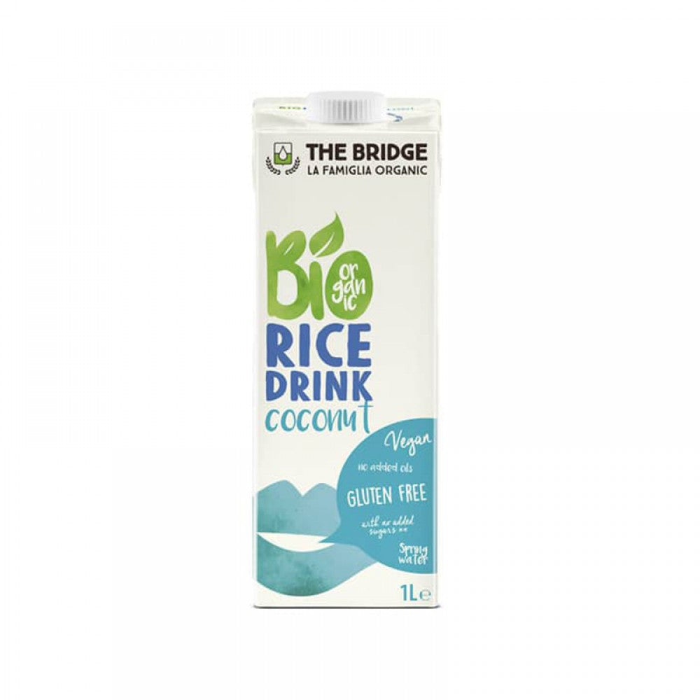 ORGANIC RICE DRINK WITH COCONUT (250ML) - BambiniJO