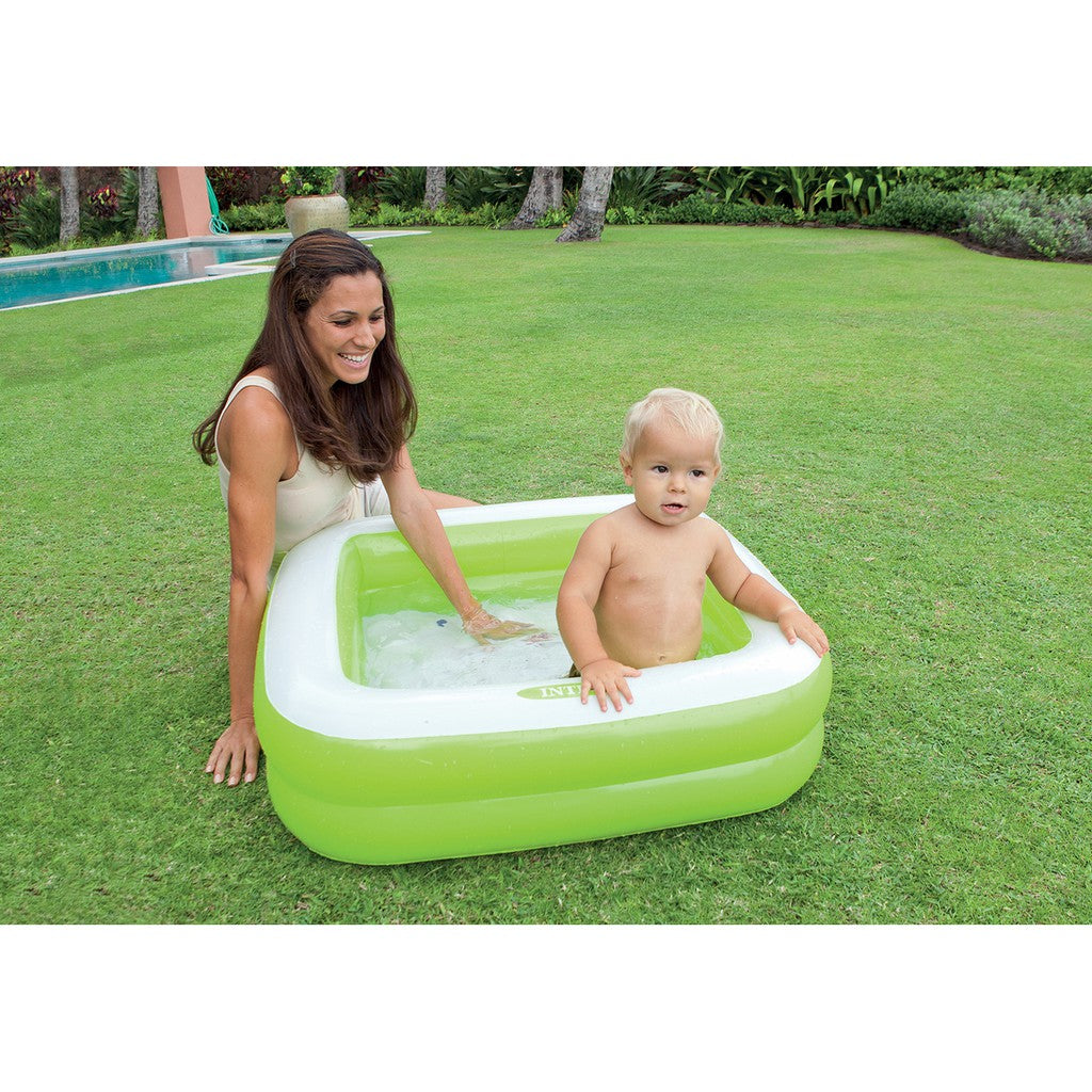 Intex - PLAY BOX POOL, 2 Colors 85 x 85 x 23 cm - BambiniJO