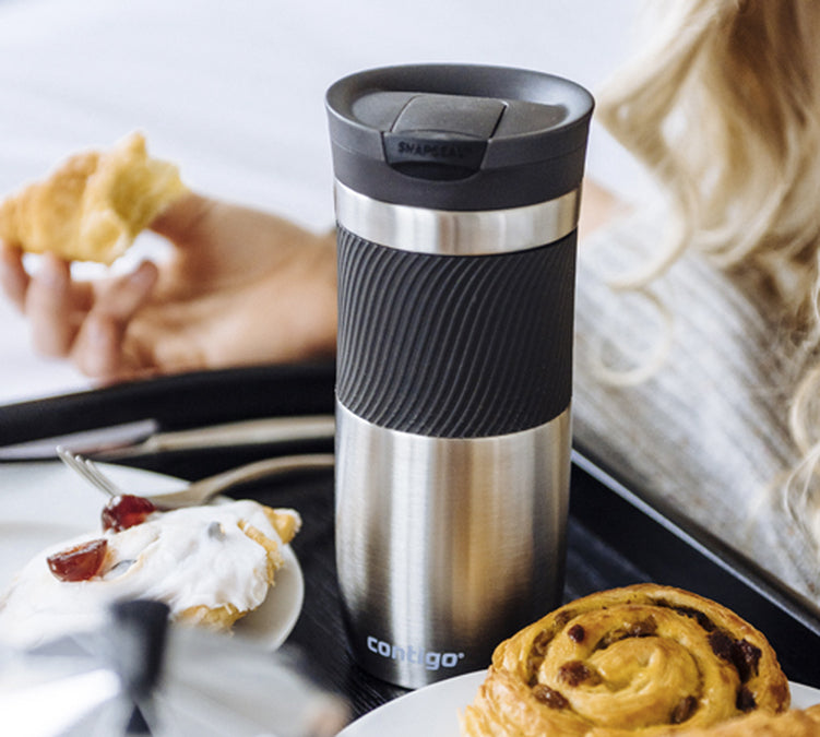 Contigo Snapseal Byron Vacuum Insulated Stainless Steel Travel Mug | 470ml - BambiniJO | Buy Online | Jordan